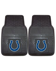 Fanmats ® - Pair of NFL Indianapolis Colts Universal Vinyl Front Floor Mats (8769)