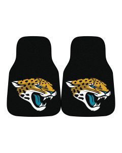 Fanmats ® - Pair of NFL Jacksonville Jaguars Universal Carpet Front Floor Mats (5776)