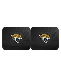 Fanmats ® - Pair of NFL Jacksonville Jaguars Universal Vinyl Utility Rear Floor Mats (12356)