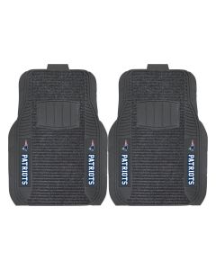 Fanmats ® - Pair of NFL New England Patriots Universal Deluxe Front Floor Mats (13787)