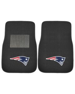 Fanmats ® - Pair of NFL New England Patriots Universal Embroidered Front Floor Mats (10739)