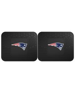 Fanmats ® - Pair of NFL New England Patriots Universal Vinyl Utility Rear Floor Mats (12304)