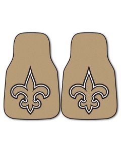 Fanmats ® - Pair of NFL New Orleans Saints Universal Carpet Front Floor Mats (5768)