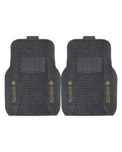Fanmats ® - Pair of NFL New Orleans Saints Universal Deluxe Front Floor Mats (13495)