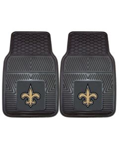 Fanmats ® - Pair of NFL New Orleans Saints Universal Vinyl Front Floor Mats (8757)