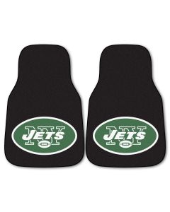 Fanmats ® - Pair of NFL New York Jets Universal Carpet Front Floor Mats (5811)