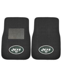 Fanmats ® - Pair of NFL New York Jets Universal Embroidered Front Floor Mats (17593)