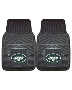 Fanmats ® - Pair of NFL New York Jets Universal Vinyl Front Floor Mats (8773)