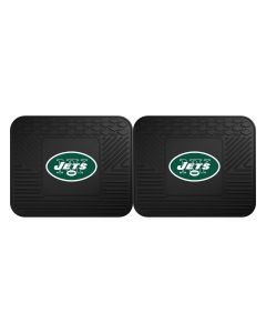 Fanmats ® - Pair of NFL New York Jets Universal Vinyl Utility Rear Floor Mats (12317)