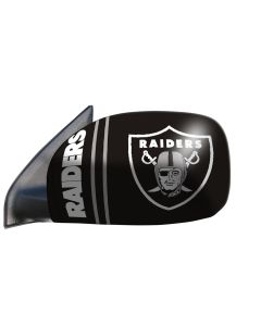 Fanmats NFL Oakland Raiders Small Side Mirror Covers, Flat Image