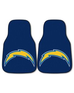 Fanmats ® - Pair of NFL San Diego Chargers Universal Carpet Front Floor Mats (5847)