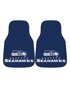 Fanmats ® - Pair of NFL Seattle Seahawks Universal Carpet Front Floor Mats (5942)