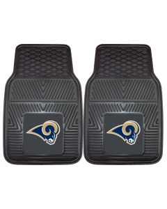 Fanmats ® - Pair of NFL St Louis Rams Universal Vinyl Front Floor Mats (8906)