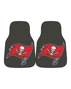 Fanmats ® - Pair of NFL Tampa Bay Buccaneers Universal Carpet Front Floor Mats (5855)