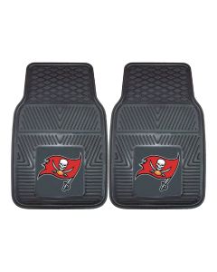 Fanmats ® - Pair of NFL Tampa Bay Buccaneers Universal Vinyl Front Floor Mats (8908)