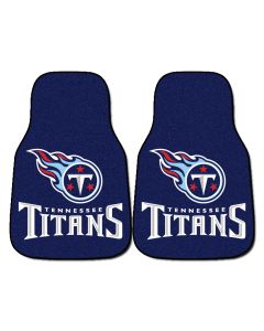Fanmats ® - Pair of NFL Tennessee Titans Universal Carpet Front Floor Mats (5862)