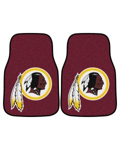 Fanmats NFL Washington Redskins Universal Carpet Front Floor Mats, Main image