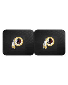 Fanmats ® - Pair of NFL Washington Redskins Universal Vinyl Utility Rear Floor Mats (12308)