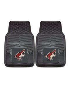 Fanmats ® - Pair of NHL Arizona Coyotes Universal Vinyl Front Floor Mats (10662)