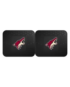 Fanmats ® - Pair of NHL Arizona Coyotes Universal Vinyl Utility Rear Floor Mats (12422)