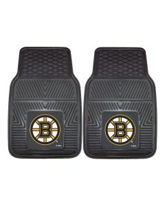 Fanmats ® - Pair of NHL Boston Bruins Universal Vinyl Front Floor Mats (10497)