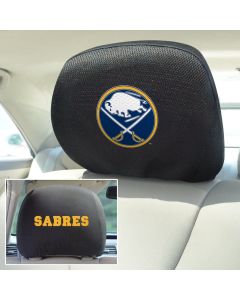 Fanmats ® - Pair of NHL Buffalo Sabres Universal Headrest Covers (14779)
