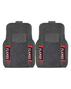 Fanmats ® - Pair of NHL Calgary Flames Universal Deluxe Front Floor Mats (17002)