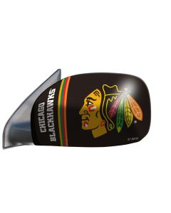 Fanmats NHL Chicago Blackhawks Small Side Mirror Covers, Flat Image