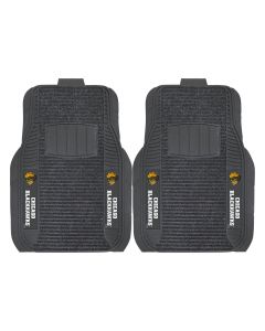 Fanmats ® - Pair of NHL Chicago Blackhawks Universal Deluxe Front Floor Mats (13855)