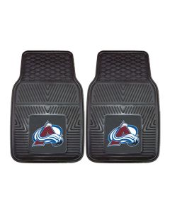 Fanmats ® - Pair of NHL Colorado Avalanche Universal Vinyl Front Floor Mats (10618)