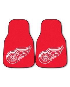 Fanmats ® - Pair of NHL Detroit Red Wings Universal Carpet Front Floor Mats (10286)