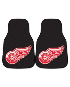 Fanmats ® - Pair of NHL Detroit Red Wings Universal Carpet Front Floor Mats (10724)