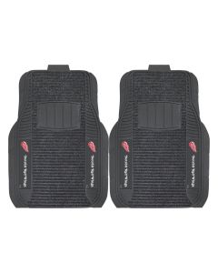 Fanmats ® - Pair of NHL Detroit Red Wings Universal Deluxe Front Floor Mats (13853)