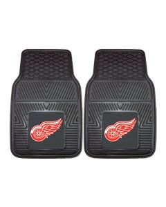 Fanmats ® - Pair of NHL Detroit Red Wings Universal Vinyl Front Floor Mats (10380)