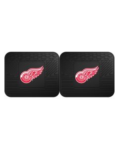 Fanmats ® - Pair of NHL Detroit Red Wings Universal Vinyl Utility Rear Floor Mats (12395)