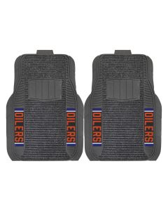 Fanmats ® - Pair of NHL Edmonton Oilers Universal Deluxe Front Floor Mats (17024)