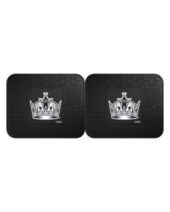 Fanmats ® - Pair of NHL Los Angeles Kings Universal Vinyl Utility Rear Floor Mats (12421)