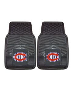 Fanmats ® - Pair of NHL Montreal Canadiens Universal Vinyl Front Floor Mats (10407)