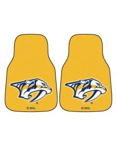 Fanmats ® - Pair of NHL Nashville Predators Universal Carpet Front Floor Mats (15578)