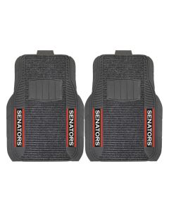 Fanmats ® - Pair of NHL Ottawa Senators Universal Deluxe Front Floor Mats (17047)