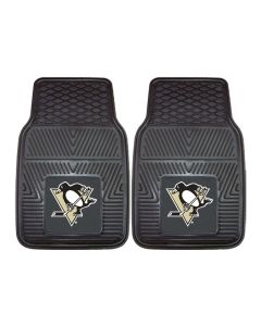Fanmats ® - Pair of NHL Pittsburgh Penguins Universal Vinyl Front Floor Mats (10435)