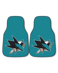 Fanmats ® - Pair of NHL San Jose Sharks Universal Carpet Front Floor Mats (10672)