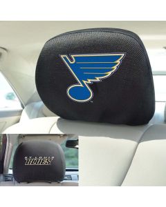 Fanmats ® - Pair of NHL St Louis Blues Universal Headrest Covers (17188)