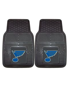 Fanmats ® - Pair of NHL St. Louis Blues Universal Vinyl Front Floor Mats (10596)