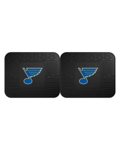 Fanmats ® - Pair of NHL St. Louis Blues Universal Vinyl Utility Rear Floor Mats (12416)