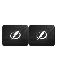 Fanmats ® - Pair of NHL Tampa Bay Lightning Universal Vinyl Utility Rear Floor Mats (12412)
