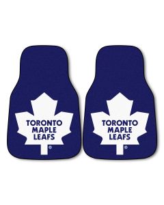 Fanmats ® - Pair of NHL Toronto Maple Leafs Universal Carpet Front Floor Mats (10443)