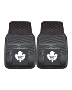 Fanmats ® - Pair of NHL Toronto Maple Leafs Universal Vinyl Front Floor Mats (10444)