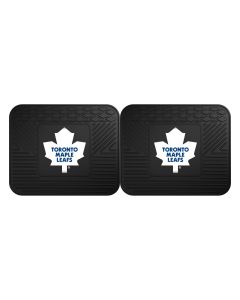Fanmats ® - Pair of NHL Toronto Maple Leafs Universal Vinyl Utility Rear Floor Mats (12402)