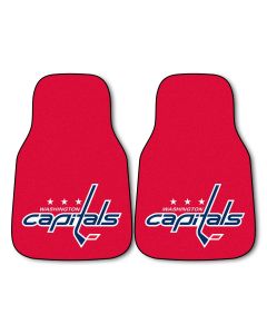 Fanmats ® - Pair of NHL Washington Capitals Universal Carpet Front Floor Mats (10562)